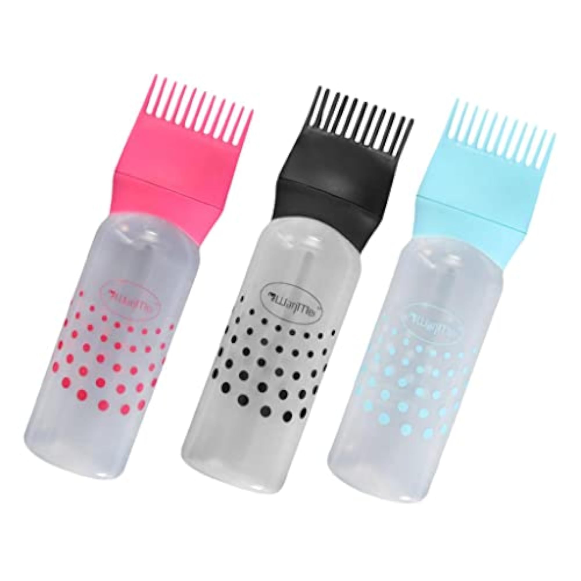 Empty Hair Dye Applicator Dispenser Brush, 120ml